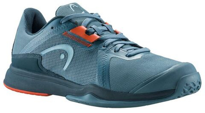 Мужские кроссовки теннисные Head Sprint Team 3.5 Men - bluestone/orange