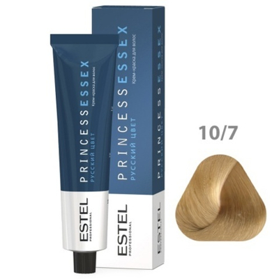 10/7 Крем-краска ESTEL PRINCESS ESSEX, светлый блондин коричневый
