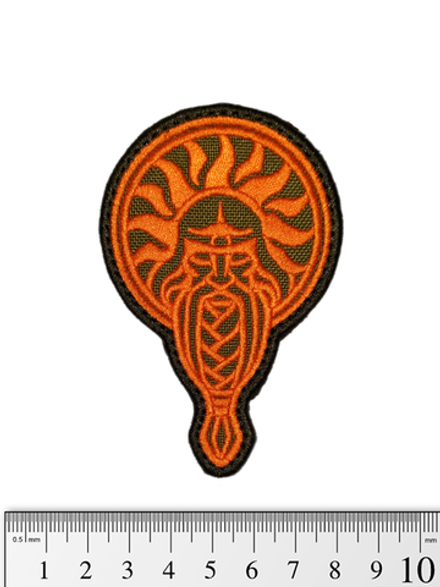 Шеврон Даждьбог вышивка