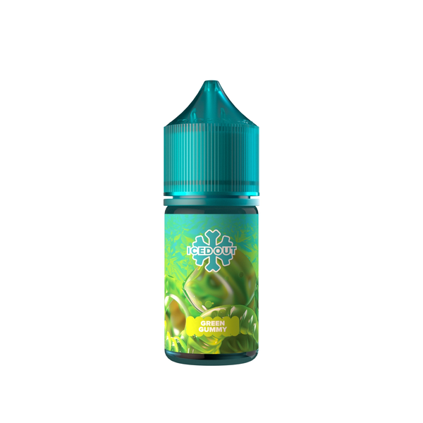 Купить Жидкость Glitch Sauce Iced Out Salt 30 мл - Green Gummy (20 мг)