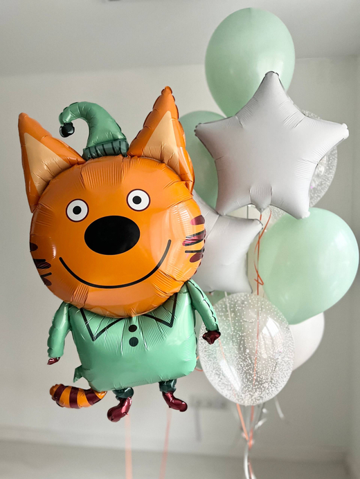 Воздушные шары Три Кота компот №3942