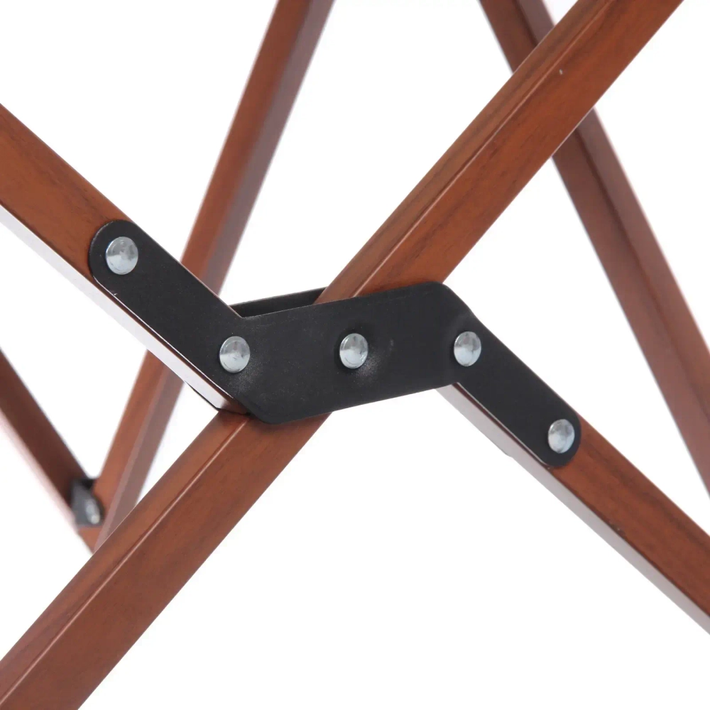 Кресло складное до 120 кг DC-6016, 52*63*90 см, цвет: бежевый, каркас алюминий, ТуристМастер