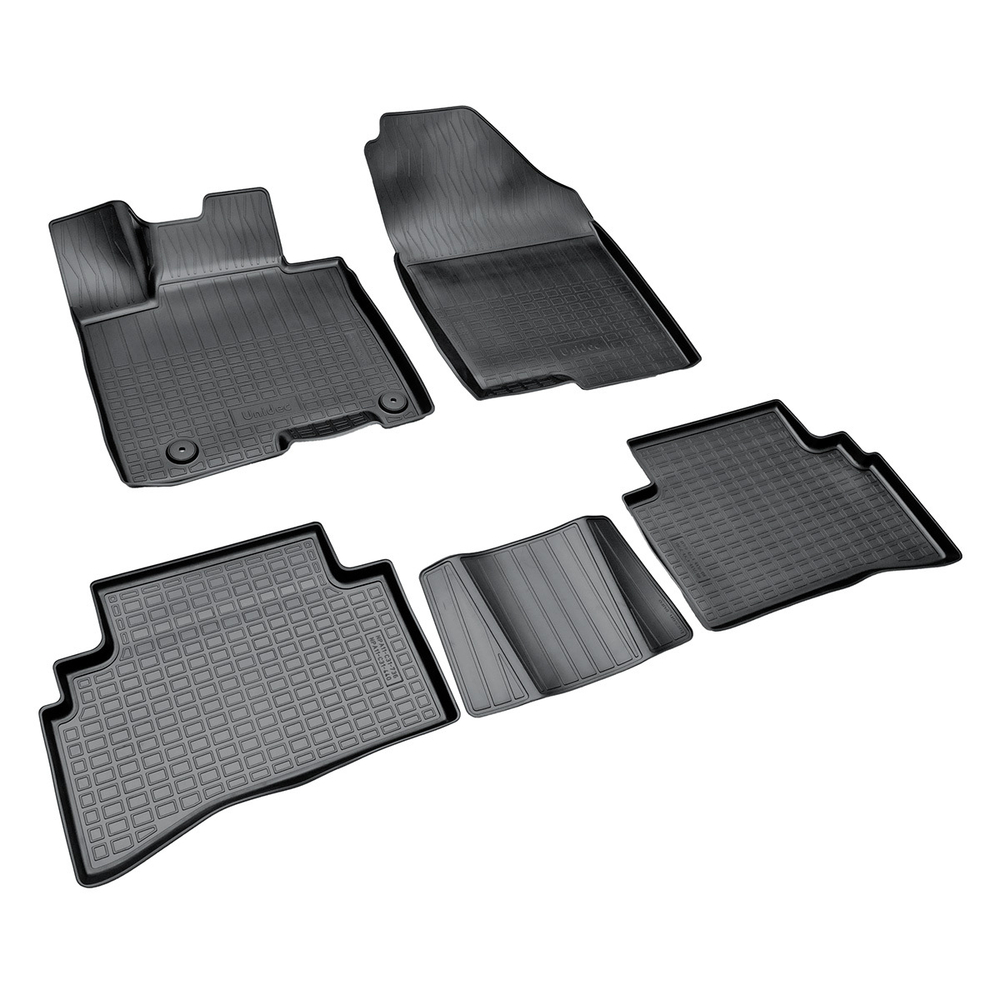 Ковры в салон Norplast для Hyundai Mufasa I в кузове NU2 2023-, Черный, NU2, арт.NPA11-C31-440