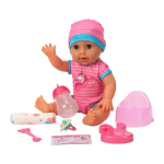 Пупс функциональный с аксесс. 35 см, короб. YL2335E-E