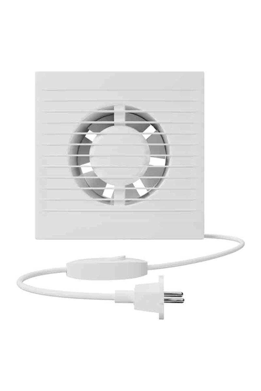 Вентилятор накладной A D100 выключатель с вилкой AURAMAX