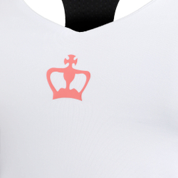 Женская теннисная майка Black Crown Tank Top Women - White, Grey