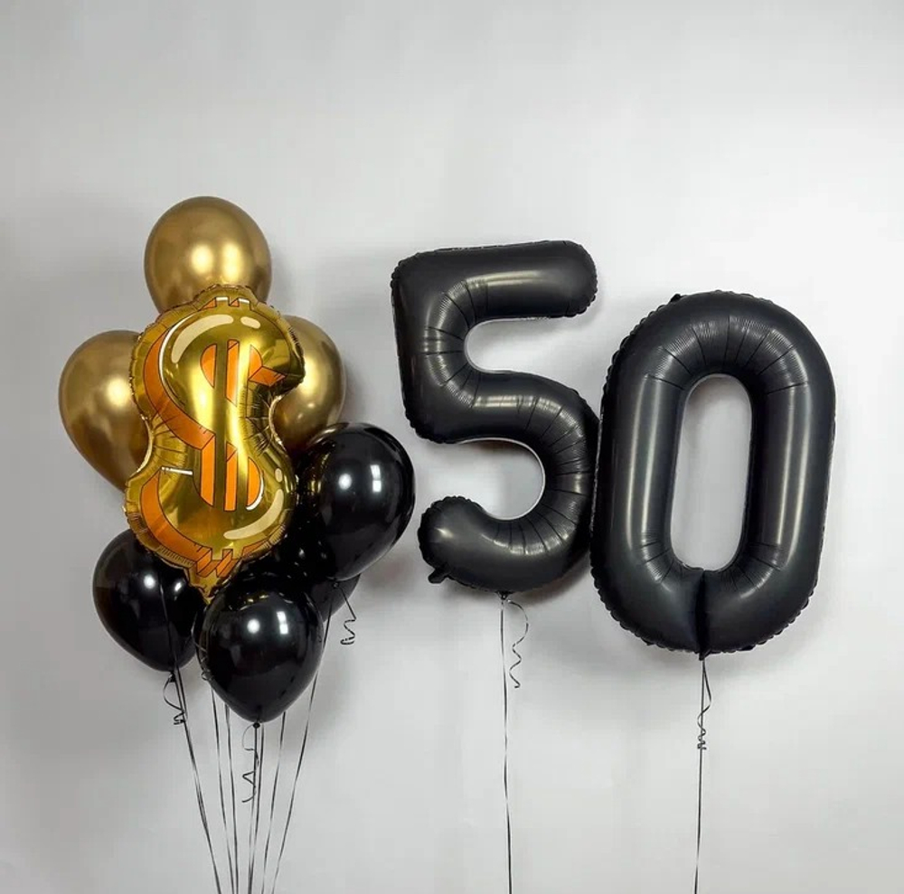 Сет шаров "Денежный"