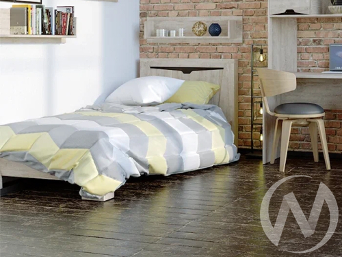 Кровать 900 секция №1 НКМ Версаль-5 (дуб баррик)