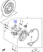 Катушка генератора Yamaha (81L81314M000)