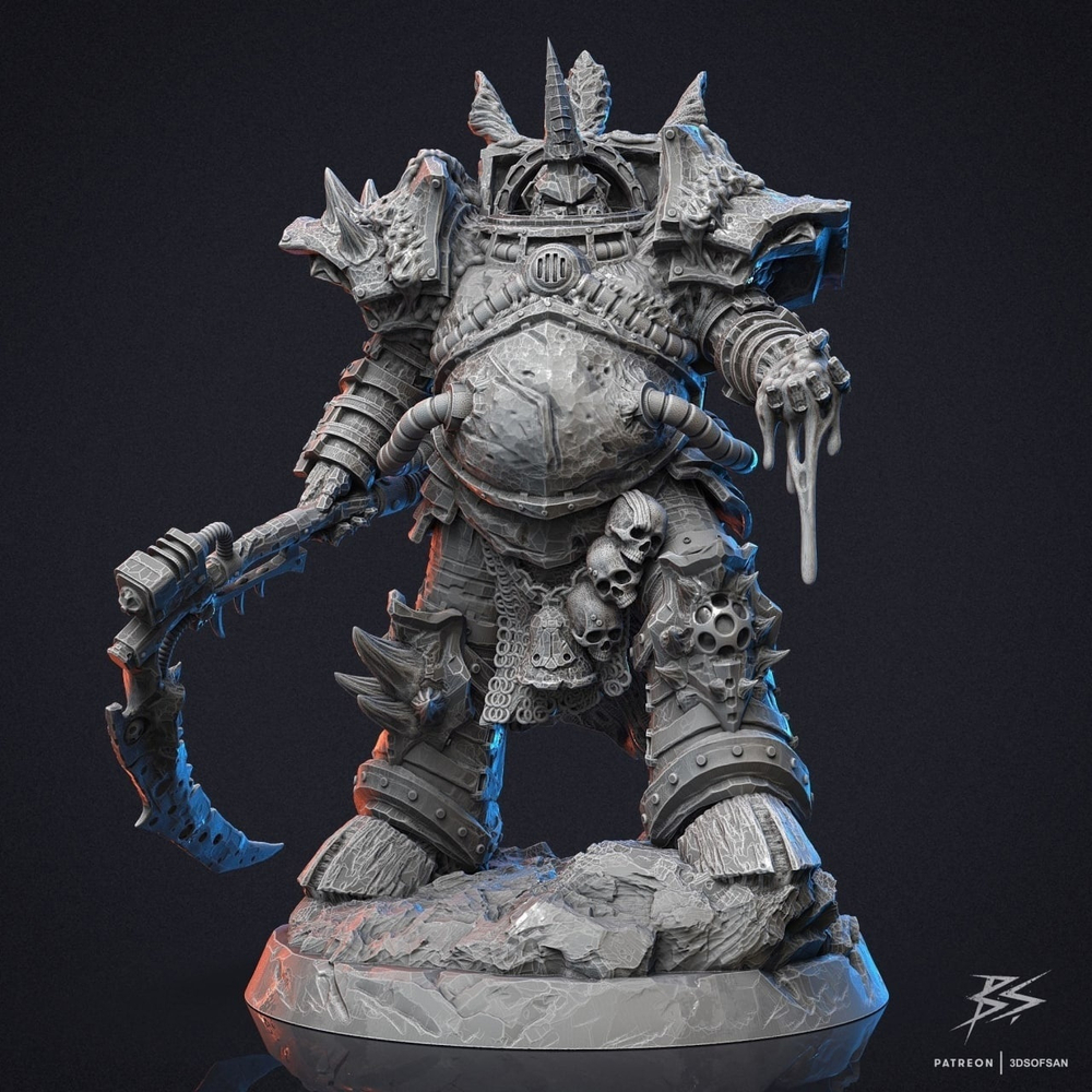 Chaos Space Marine Nurgle Reaper
