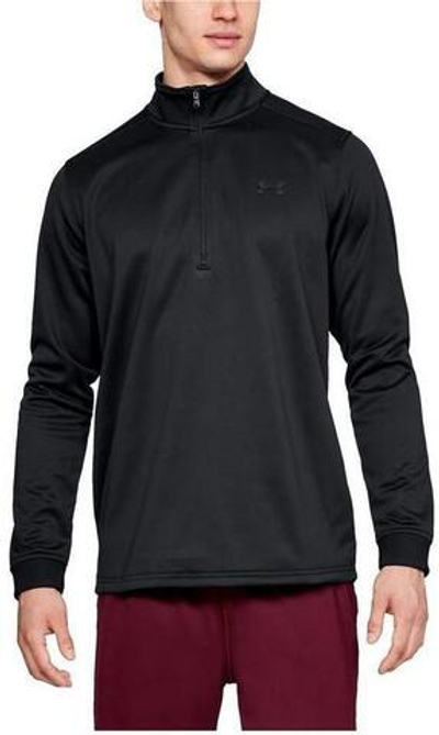 Куртка теннисная Under Armour Armour Fleece 1/2 Zip - Black