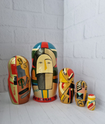 Матрешка 5м 18см Кандинский-Малевич