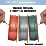 Пластик Eryone Silk PLA 1.75mm 1kg Silver