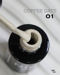 Гель лак NIK nails Coffee date № 01 8 g