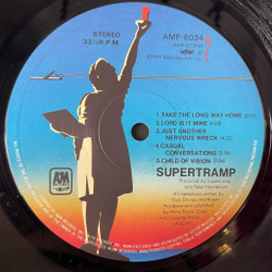 Винтажная виниловая пластинка LP Supertramp Breakfast In America (Japan 1979) (No Obi) The Logical Song