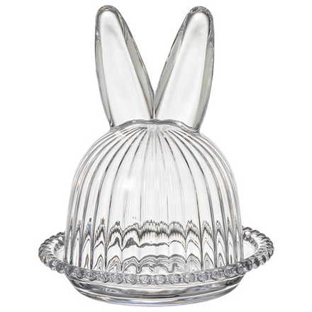 БЛЮДО СЕРВИРОВОЧНОЕ С КРЫШКОЙ "RABBIT FAMILY" 14*14*16 СМ