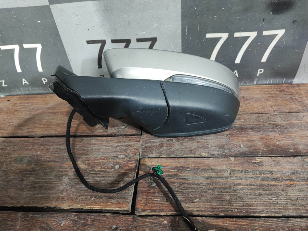 Зеркало левое 6 pin Skoda Karoq 17-нв Б/У Оригинал 57R857501F