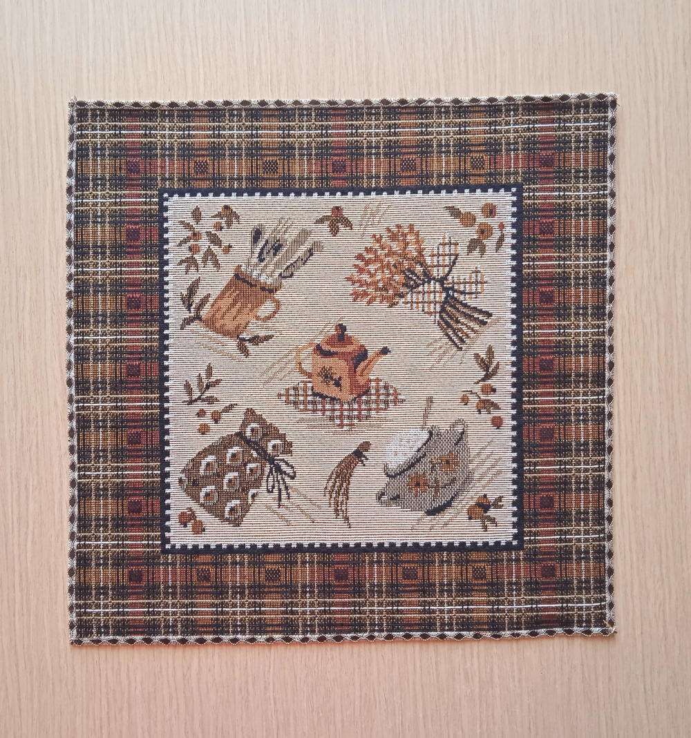 Декоративная гобеленовая салфетка Утро 32х32