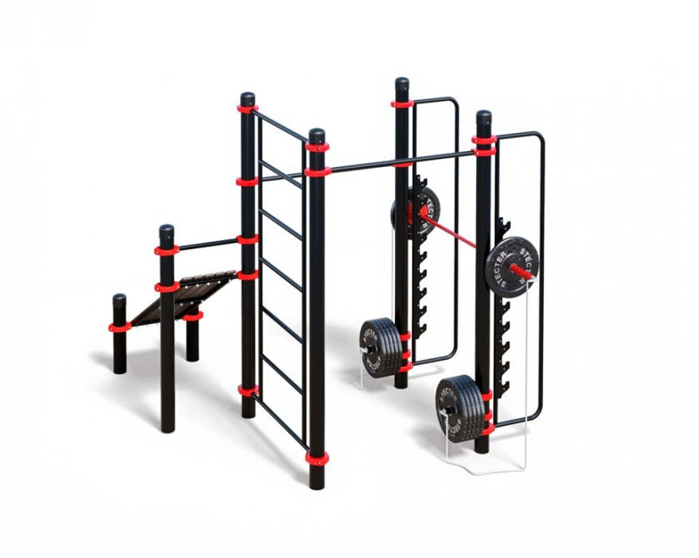 Уличный комплекс для воркаута WORKOUT-FIT 5185