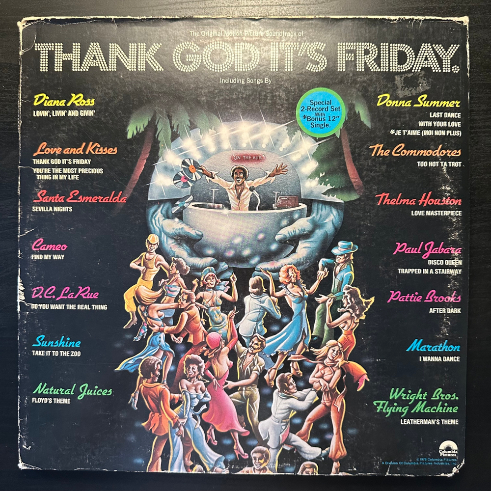 Сборник Thank God It's Friday 2LP+Single (США 1978г.)