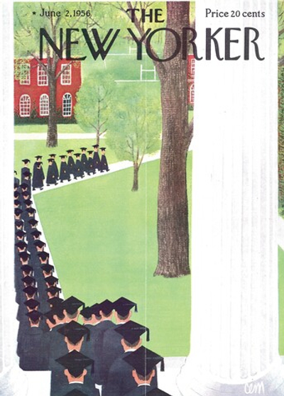 Журнал The New Yorker 02-06-1956, обложка