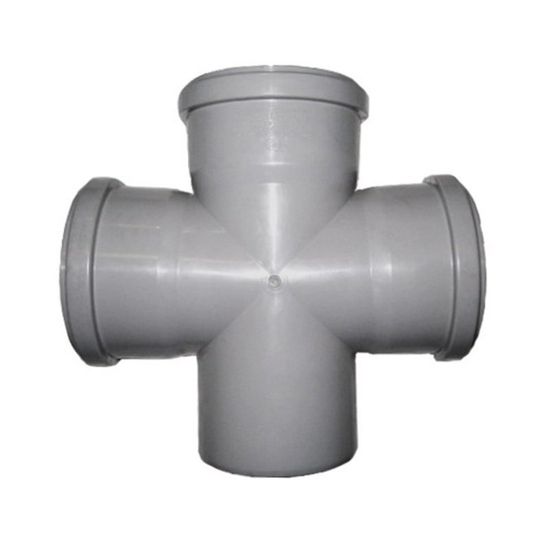 Крестовина ПВХ Д.110/110 90гр.
