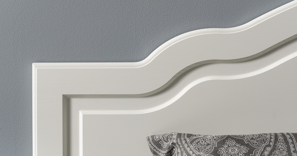 Спальня Ливерпуль вар.2 Белый/Ясень ваниль