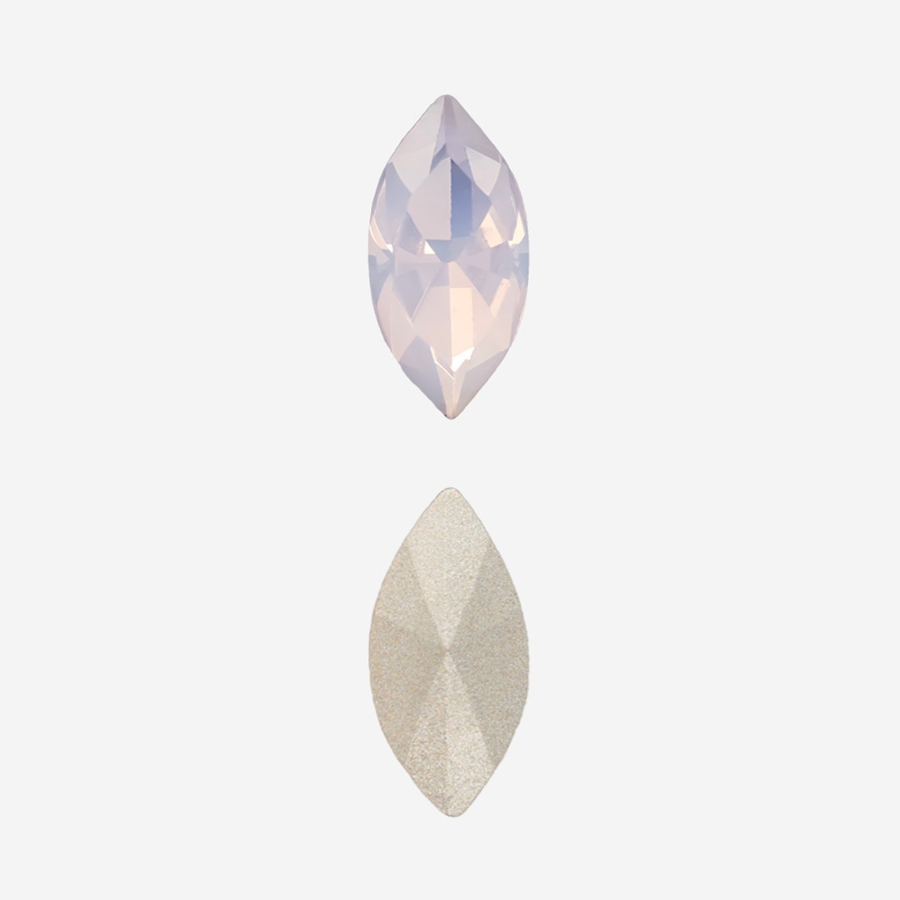 Кристалл Маркиз (Marquise Fancy Stone), оттенок "Розовый Опал"/"Rose Water Opal", 10*5мм