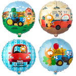Фольгированный шар «Котэ и Синий Трактор» в ассортименте, 45 см