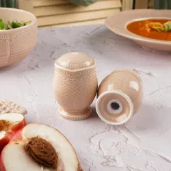 Набор для специй 2 предмета Солонка/Перечница Aristocrat Peach Tea Noble [1]