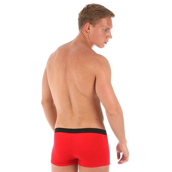 Мужские трусы боксеры красные Romeo Rossi RR6012-8
