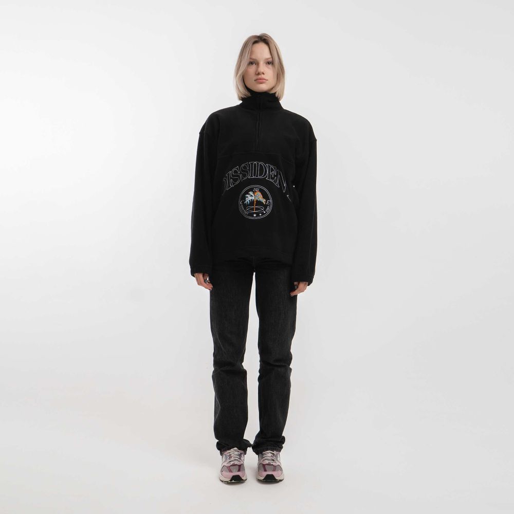 Толстовка Dissident Флисовая "DZ" Черная