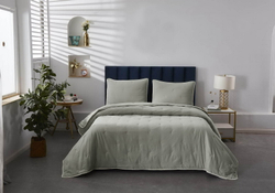 Покрывало 230x250 и 2 наволочки 50х70 Sofi De MarkO Эрика бежевое