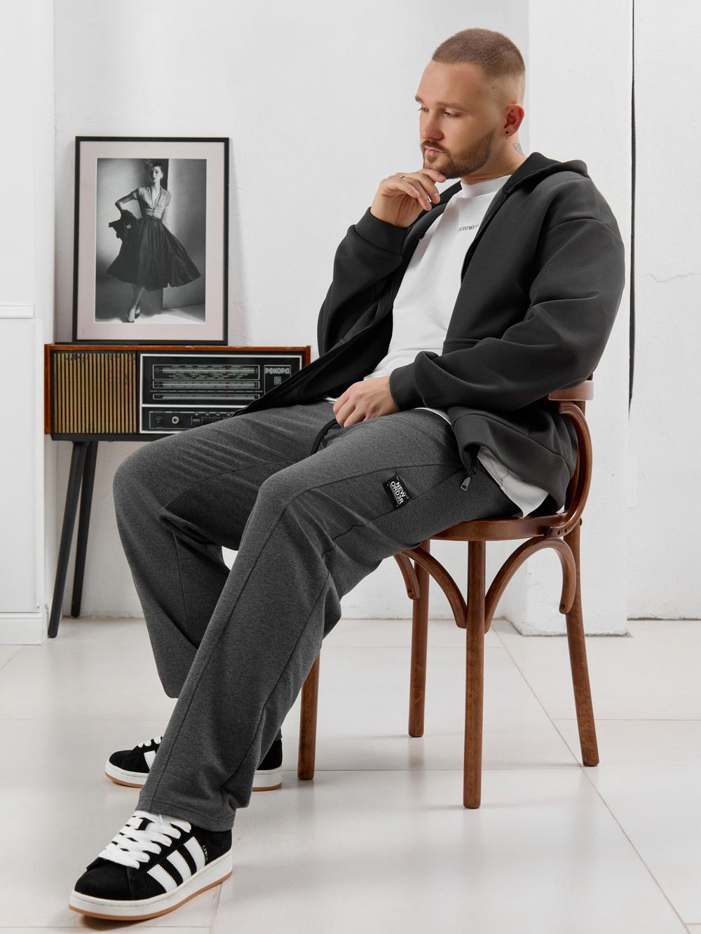 Брюки мужские Акс Виотекс ГРАФИТОВЫЙ