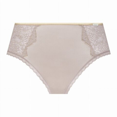 Трусики-слипы с высокой линией талии Galina (Размер: M) (Цвет: кофейный)