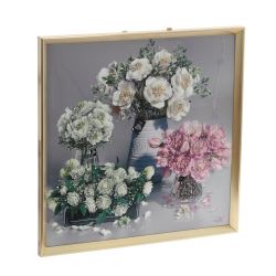 GAEM Панно с кристальным декором, L52,5 W2,5 H52,5 см