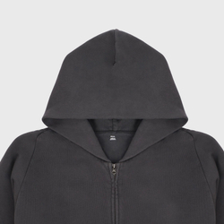 Худи на молнии Yeezy x Gap H14 Unreleased Dark Grey
