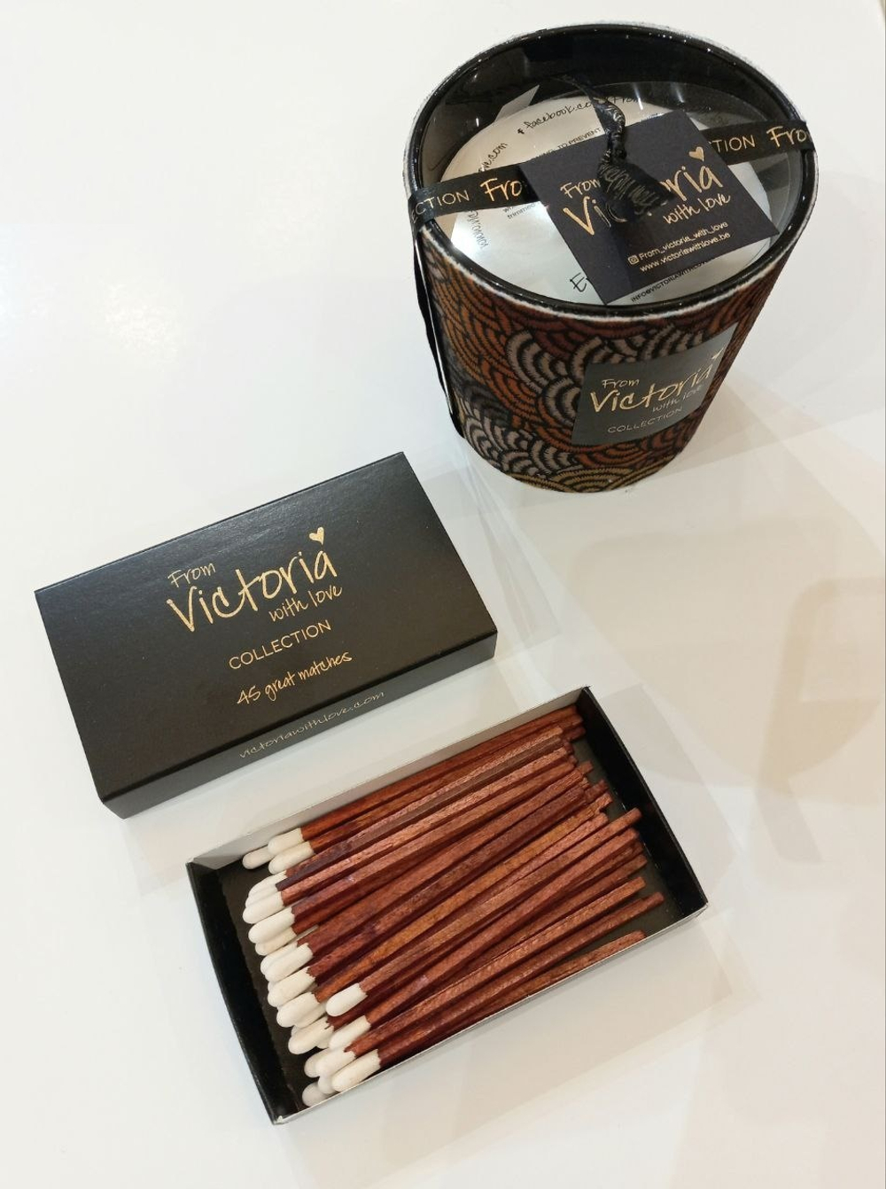 Спички для свечей 45шт 15см Victoria with Love длина