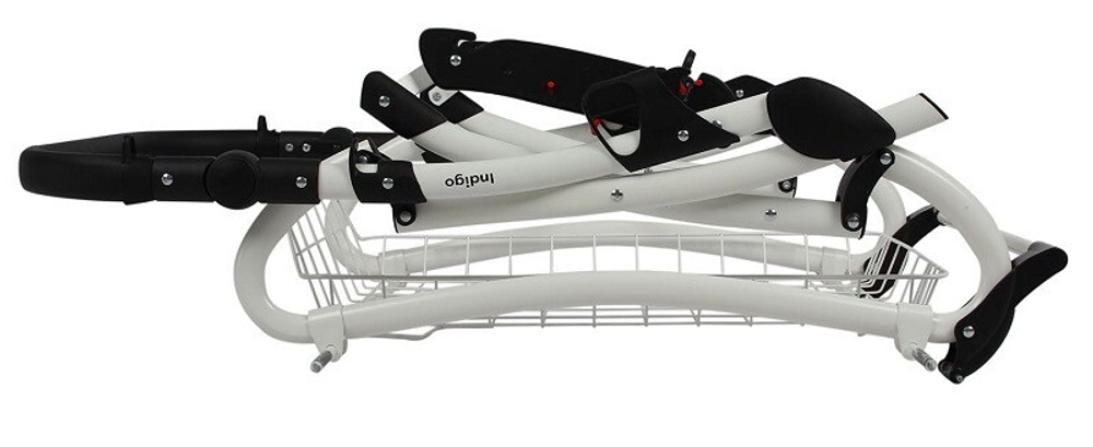 Детская коляска Indigo Barbara 21 Classic 2 в 1 Ba07 розовый