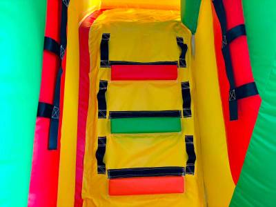 Коммерческий надувной батут "Сафари-экскурсия", с горкой 5*4*2,8 м