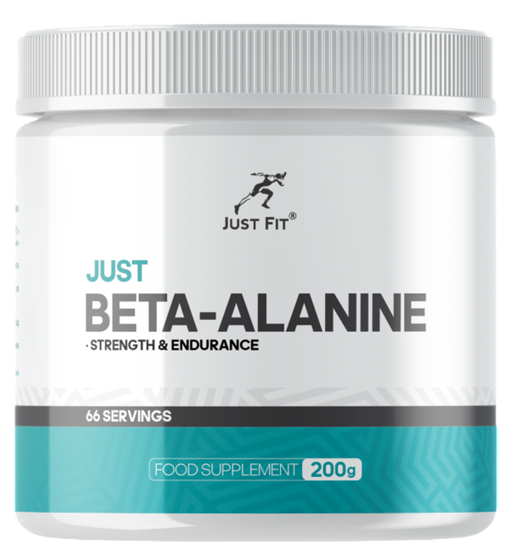 Just Fit Beta-Alanine 200g, без вкуса, Бета - Аланин !!!Срок 15.10.2025