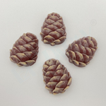 Пластиковая форма для шоколада Шишки конфеты (4 ячейки)