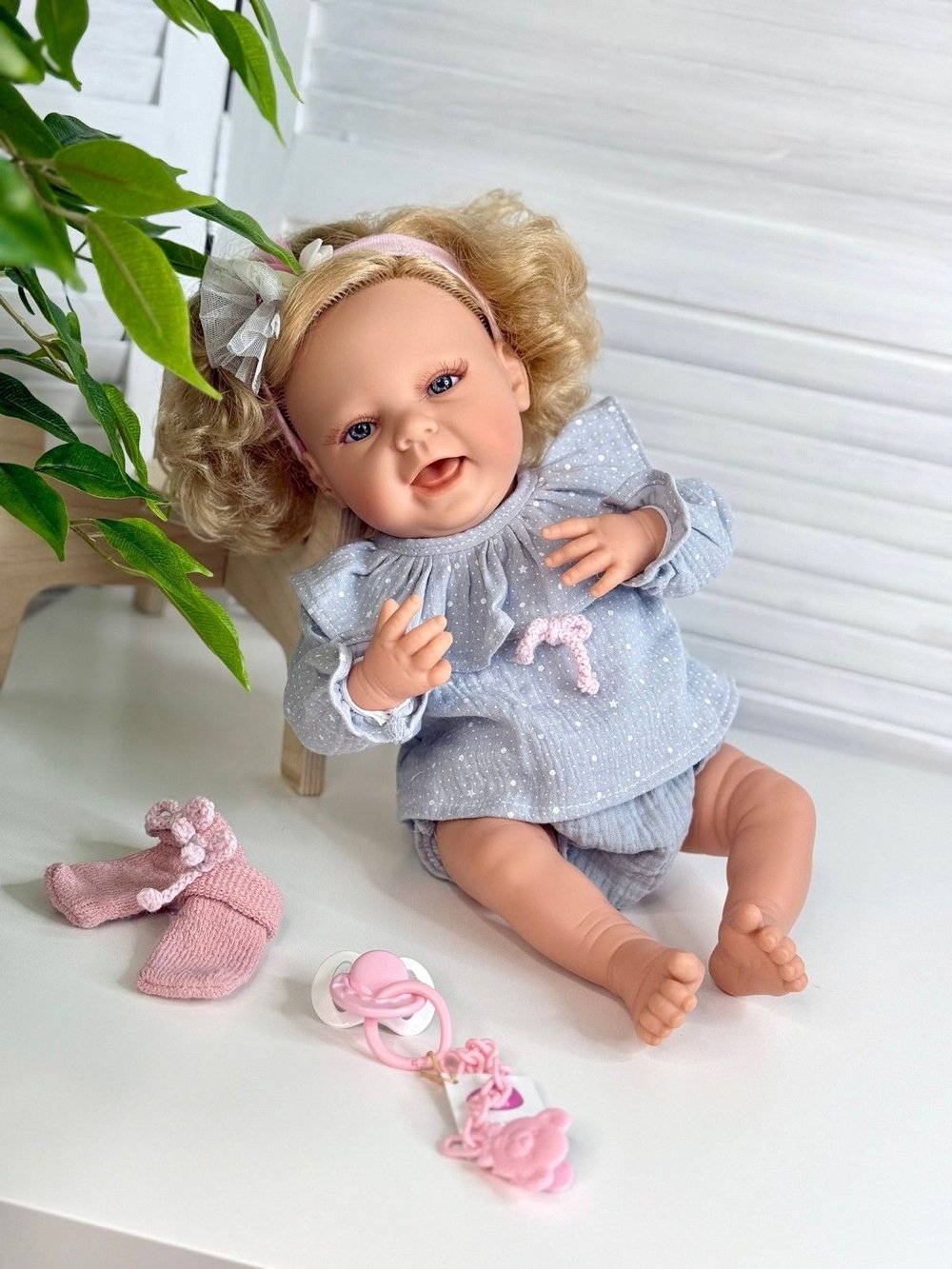 Кукла Реборн BERJUAN мягконабивная 50см Baby Sweet (1227)