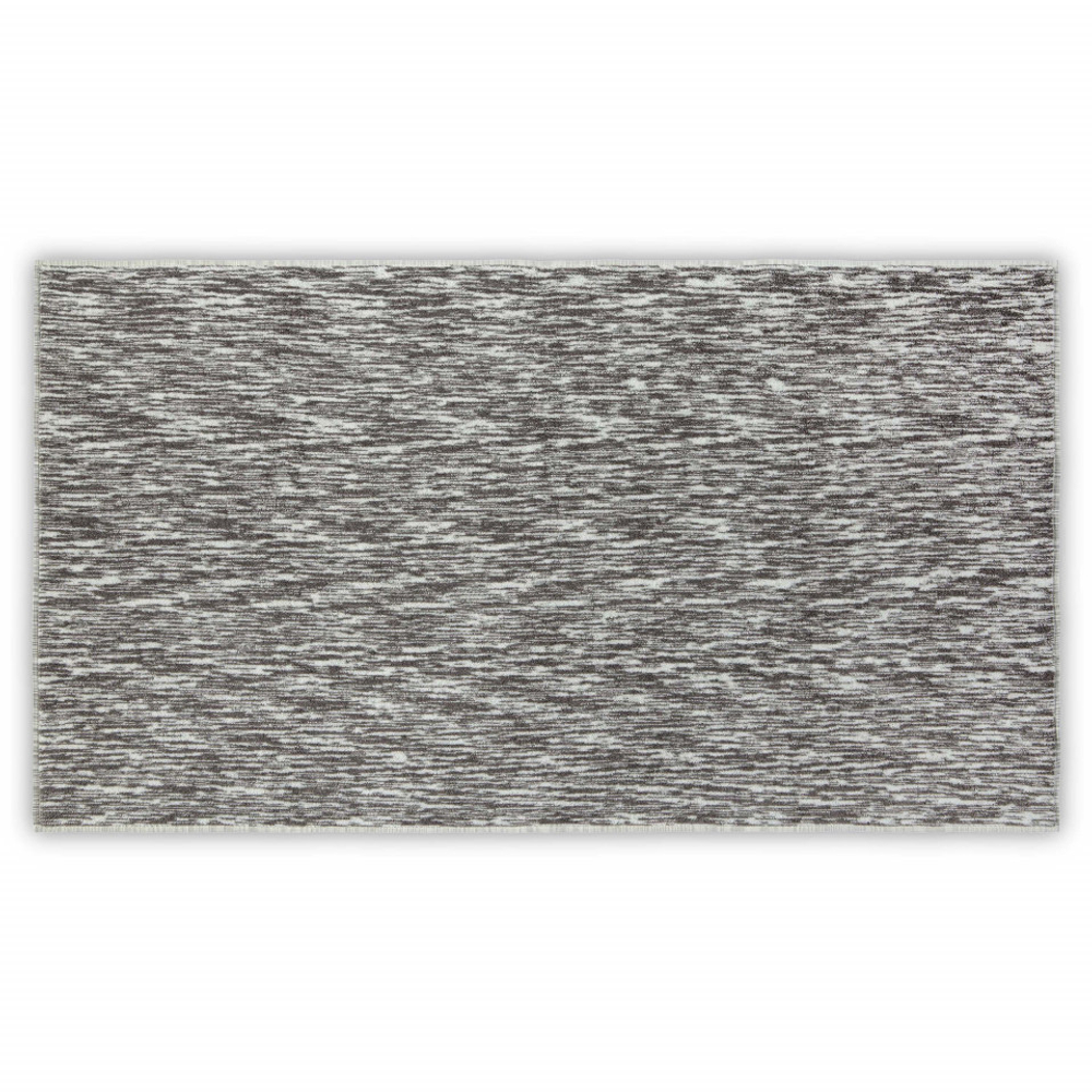 Полотенце 50x100 Hamam Marble Opal Grey бело-серый