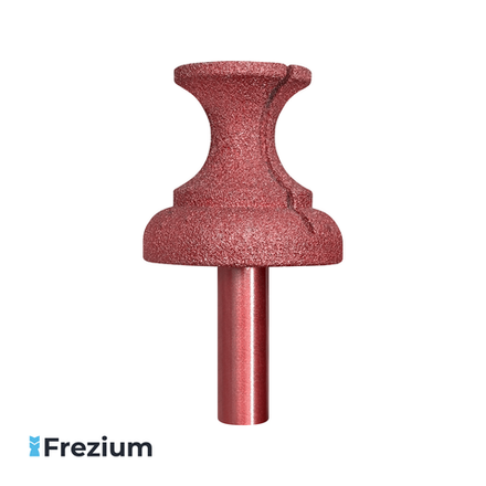 Фигурная алмазная фреза по камню (49x12x46)