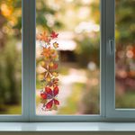 Украшение для окон и стекла ЗОЛОТАЯ СКАЗКА "Осенние мотивы 1", 14,8х59 см, ПВХ, 591239