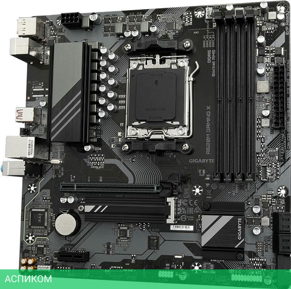 Материнская плата GigaByte A620M Gaming X DDR5 rev. 1.0