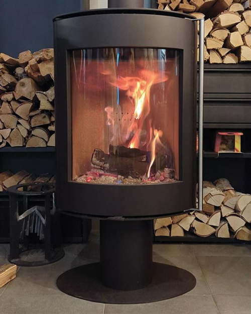 Печь-Камин АСТОВ ОВАЛ