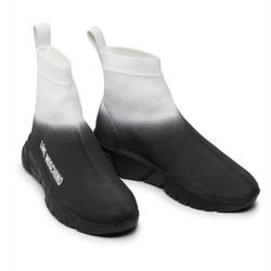 MOSCHINO кроссовки - чёрно-белый (38)(нет на остатках)