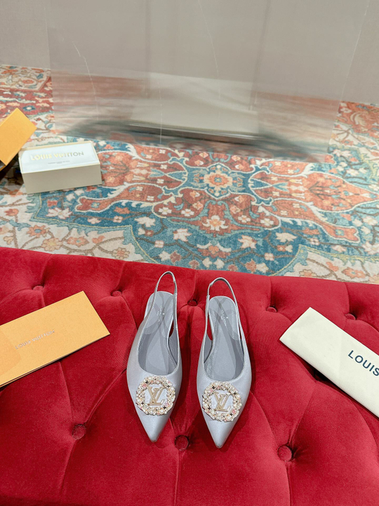 Louis Vuitton Met Slingback Ballerina